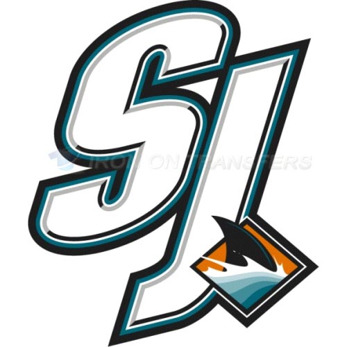 San Jose Sharks Iron-on Stickers (Heat Transfers)NO.321